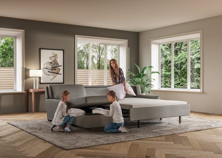 Comfort Sleeper storage
